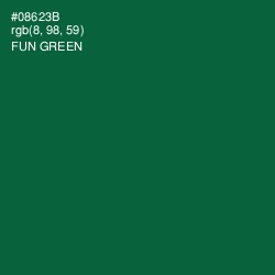 #08623B - Fun Green Color Image